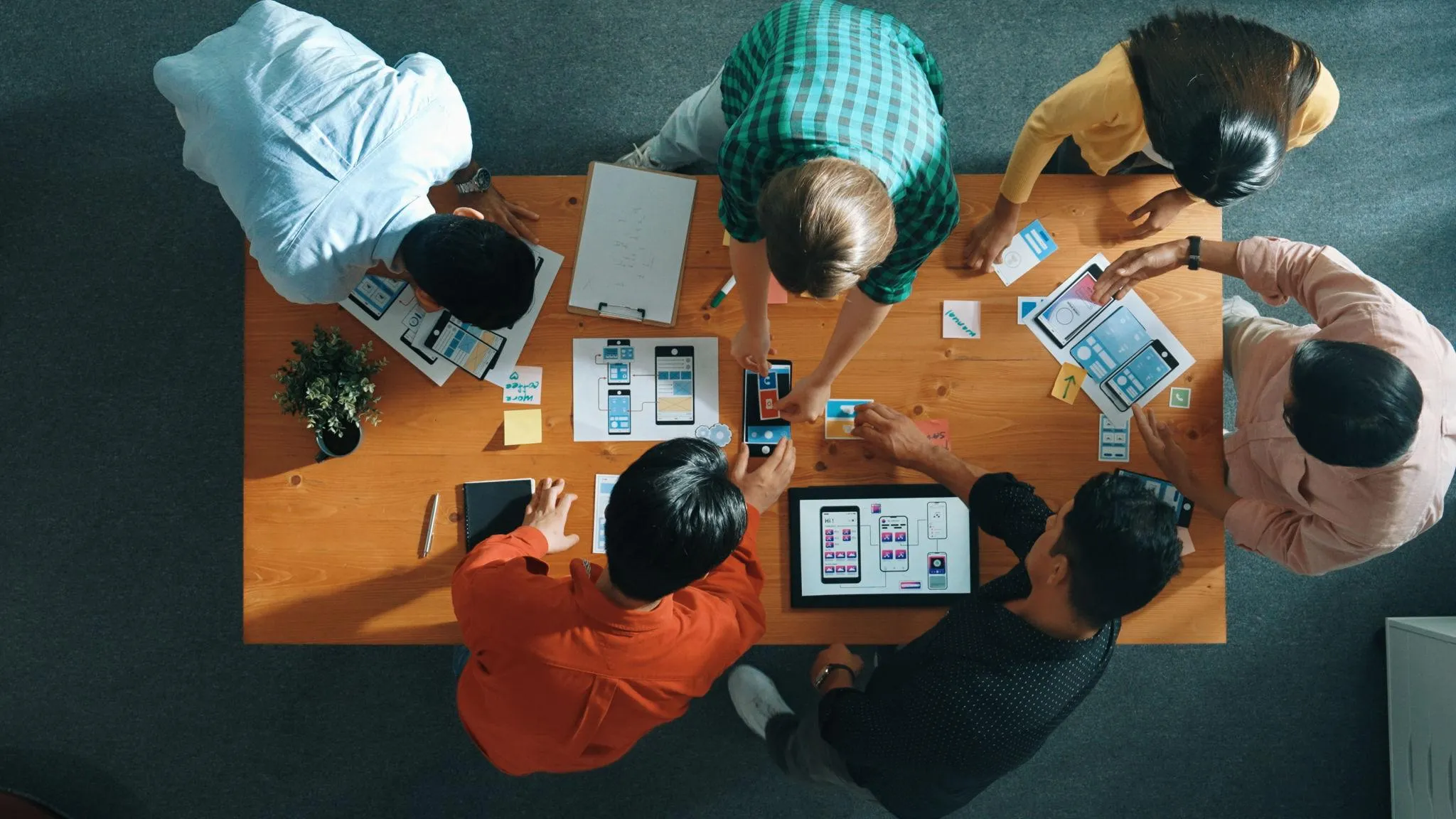 Tech setup illustration